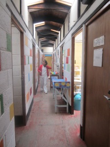 Hallway of the clinic