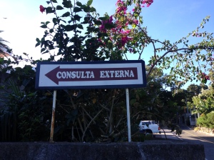 Sign for outpatient consulte