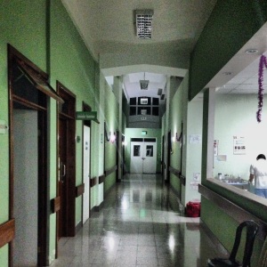 Hospitalito Atitlan, main hallway