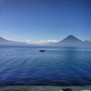 Amazing view of Lake Atitlan from Panajachel