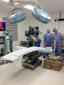 Operating room, ready for a patient