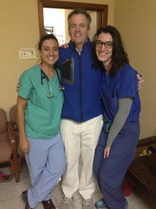 Me and Jenna with Dr. McGuiness