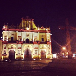 San Cristobal de Las Casas at night
