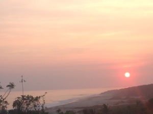 Sunset in Puerto Escondido